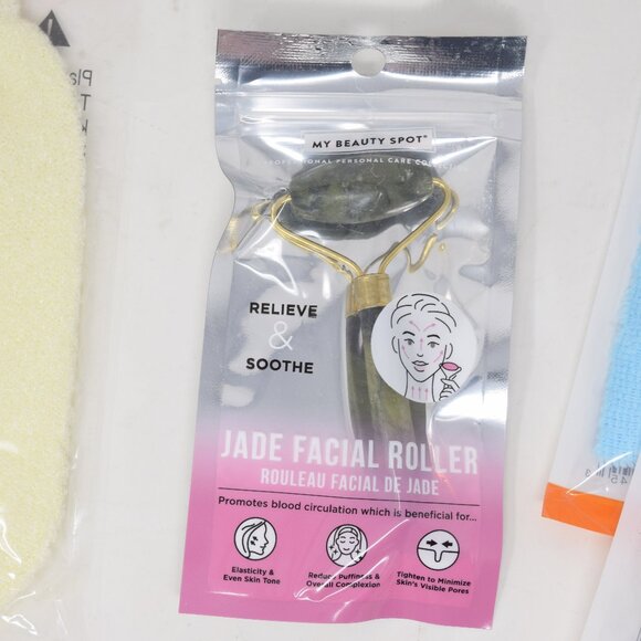 Home Spa Bath Mitt Hair Wrap Facial Roller Foot File New Gift Mom Bride Stocking - Picture 7 of 10